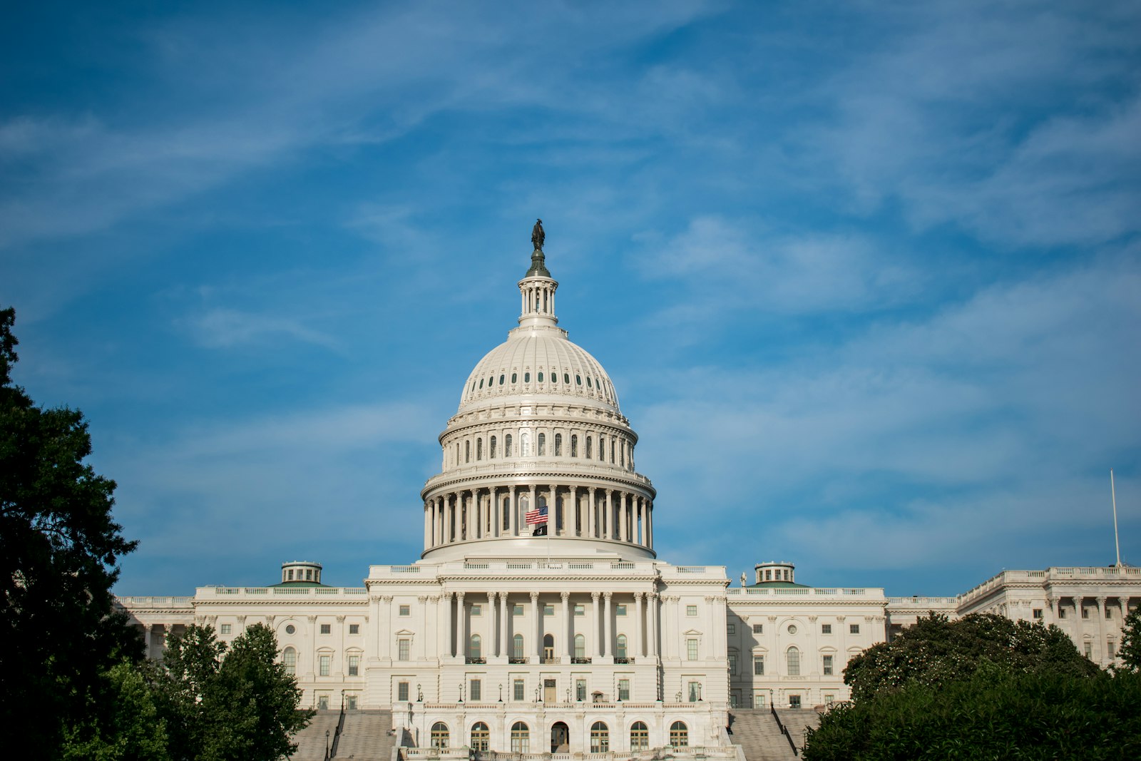 Image d'illustration — le Capitole, à Washington, où se joue une partie du débat sur la régulation de l'IA.