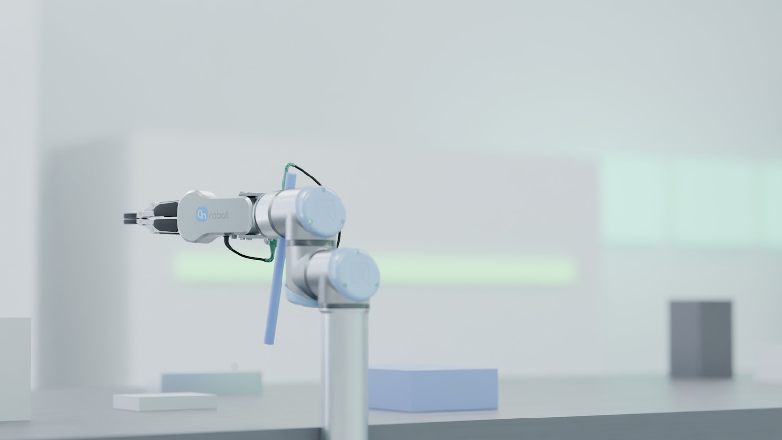 Image d'illustration — un bras robotisé dans un laboratoire épuré